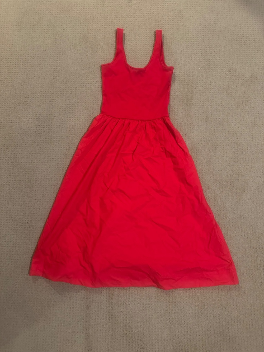 Mixed Media Drop Waist Maxi - Gap Medium - Picture 2 of 5